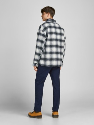 Jack & Jones Jorbane Gömlek Ceket Gri 12204201 S - Gri