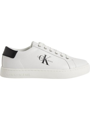 Calvin Klein Classic Cupsole Laceup Lo Beyaz Erkek Sneaker