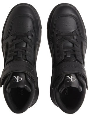 Calvin Klein Chunky Cupsole Laceup Mıd Siyah Erkek Sneaker