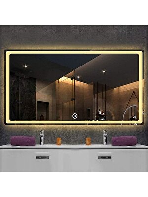 DNR 60x70 Cm Dokunmatik Günışığı Ledli Dikdörtgen Banyo Aynası