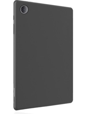 Pilanix Samsung Galaxy Tab A8 10.5 Inç 2021 X200 Için Ultra Korumalı Silikon Siyah