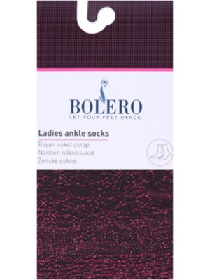 Bolero Lurex Kadın Soket Çorabı