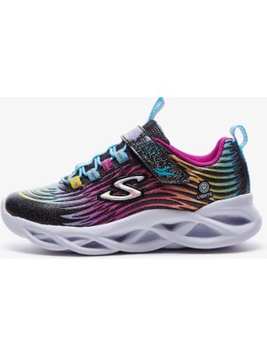 Skechers 302321L Bkmt Twisty Brights Çocuk Spor Ayakkabı