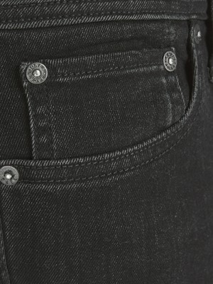 Jack & Jones Düşük Bel Skinny Fit Siyah Erkek Denim Pantolon 12190857_JJILIAM Jjorıgınal Am 105