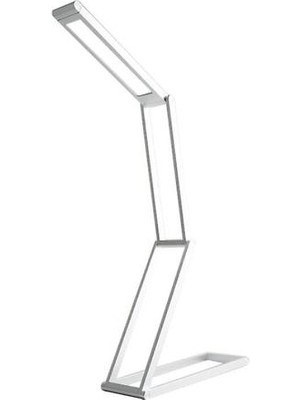 Sld LED Masa Lambası Katlanabilir Dim Dokunmatik Masa Işık Katlanır LED Okuma Işıkları Gümüş (Yurt Dışından)