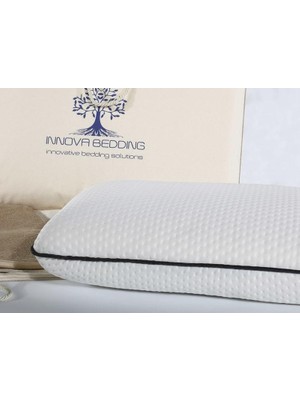 İnnova Bedding %100 Doğal Lateks Yastık - Pamuk Iç Kılıf & Dış Kılıf