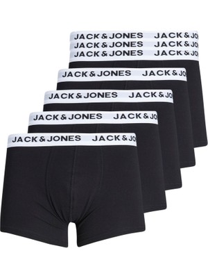 Jack Jones Erkek 7 Li Siyah Renk Boxer 12218290