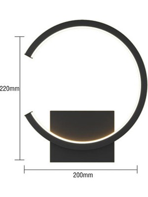 Xinh 10 W Duvar Lambası Basit LED Lamba (Yurt Dışından)