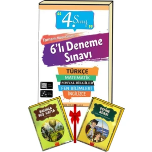 Ata Yayıncılık  4.Sınıflar İçin 6'Lı Fasikül Deneme Sınavı Seti