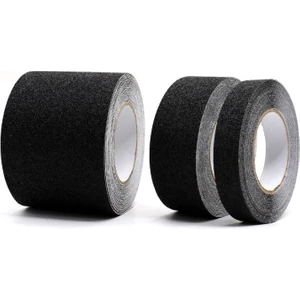 Siyah Merdiven ve Zemin Kaydırmaz Kaymaz Bant -25 mm ve 50 mm Seçenekli