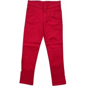 Erkek Çocuk Gabardin Pantolon Kirmizi Soft