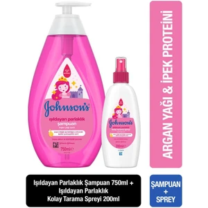 Işıldayan Parlaklık Bebek Şampuanı 750 ml + Işıldayan Parlaklık Kolay Tarama Saç Spreyi