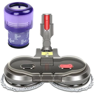 Dyson Uyumlu V11 Dik Süpürge Turbo Emici Yer Başlığı Su Depolu Paspas Aparatı ve Hepa Filtre