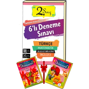 Ata Yayıncılık  2.Sınıflar İçin 6'Lı Fasikül Deneme Sınavı Seti