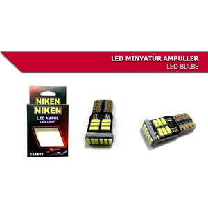 LED Ampul T10 Canbus Park Ledi 18 Ledli Mini