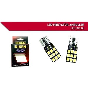 LED Ampul T10 Canbus Park Ledi 18 Ledli
