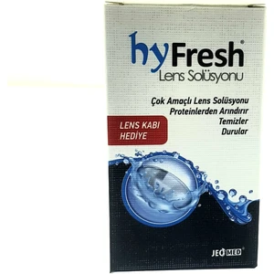 60 ml Çok Amaçlı Kontak Lens Bakım Solüsyonu Seyahat ve Çantada Taşımaya Uygun