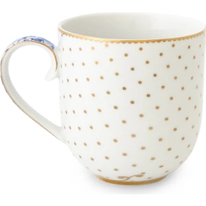 Pip Studio Royal White Altın Puantiyeli Kupa 260 ml