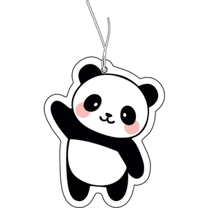 Jet Hızında Sevimli Panda Tasarımlı Dekoratif Oto Kokusu