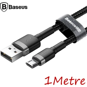 Cafule Micro USB 1metre 2.4A Hızlı Şarj Halat USB Kablo