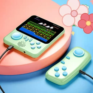 Mini Oyun Konsolu El Oyun Konsolu Ekran Oyunu Çocuk Klasik Nostaljik Oyun Konsolu Adventure Island Contra Oyunu  (Yurt Dışından)