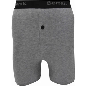 1059 Erkek Likralı Düğmeli 3 Lü Boxer