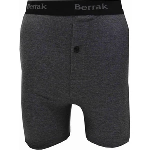 1059 Erkek Likralı Düğmeli 3 Lü Boxer