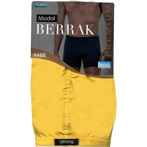 4488 Erkek Ince Kemerli Likralı 3 Lü Boxer