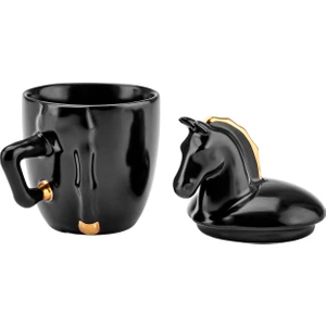 Black Horse 2 Kişilik Kahve Fincan Takımı 90 ml