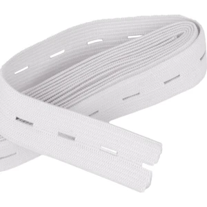 Ilikli Lastik, Delikli Lastik. 2cm Eninde. (5, 10 Veya 25 Metre Top Halinde)