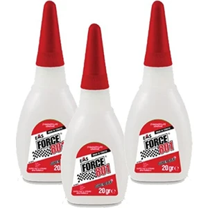 Ems Force Hızlı Yapıştırıcı Force 801 20 gr 3 Adet