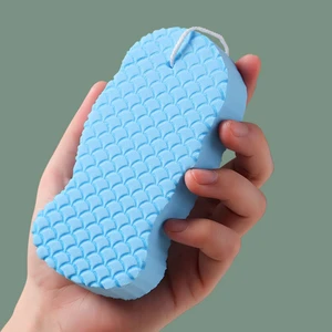 Yumuşak Sünger Vücut Scrubber Banyo Peeling Ovma Sünger Duş Vücut Cilt Temizleyici (Yurt Dışından)