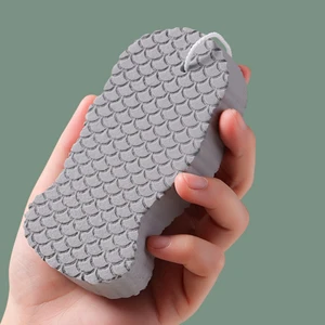 Yumuşak Sünger Vücut Scrubber Banyo Peeling Ovma Sünger Duş Vücut Cilt Temizleyici (Yurt Dışından)