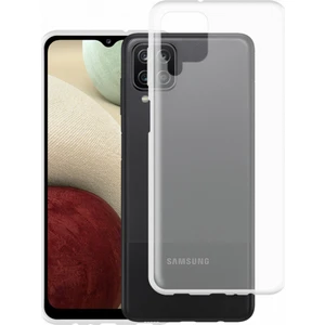Samsung Galaxy A12 Kılıf Lüx Şeffaf Silikon