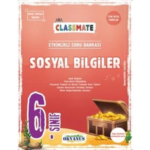 Okyanus Yayınları 6. Sınıf Classmate Sosyal Bilgiler Etkinlikli Soru Bankası (Ciltli)