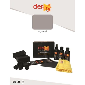 Deri Döşeme ve Direksiyon Boyama ve Yenileme Seti - 3'lü Set