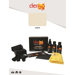 Deri Döşeme ve Direksiyon Boyama ve Yenileme Seti - 3'lü Set