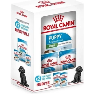 Royal Canin Puppy Bundle Yavru Köpek Maması 2 Kg+2 Adet Mini Puppy Yaş Mama Hediyeli