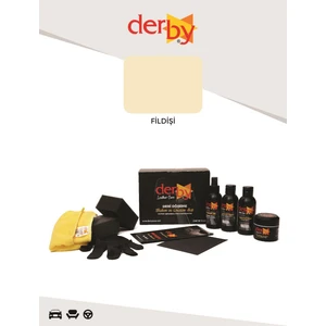 Deri Döşeme Boyama, Onarım Seti - Çatlak ve Yırtık Deri Dolgu Macunu - 4'lü Set