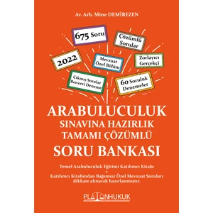 Arabuluculuk Sınavına Hazırlık Tamamı Çözümlü Soru Bankası - Mine Demirezen