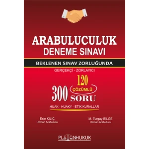 Arabuluculuk Deneme Sınavı Beklenen Sınav Zorluğunda (Gerçekçi-Zorlayıcı) - M. Turgay Bilge