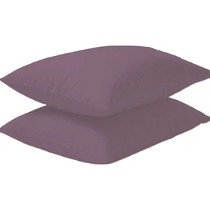 Snr Home Collection 2'li Kapaklı Pamuklu 50 x 70 cm Mürdüm Yastık Kılıfı