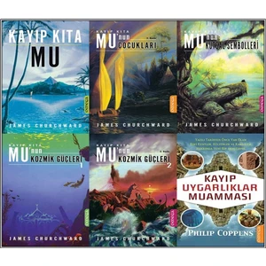 Peta Kitap Mu Uygarlığı: James Churchward Kayıp Kıta Mu Seti (5 Kitap) ve Kayıp Uygarlıklar Muamması / Omega Yayınları