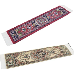 2 Adet Oda Kapısı Halı 12. Ölçekli Bebek Evi Mobilya Accs (Yurt Dışından)