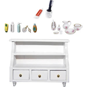 1/12 Bebek Ev Minyatür Banyo Mobilyaları (Yurt Dışından)