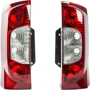 Peugeot Bipper Sağ + Sol Arka Stop Lambası Takımı 2008--2015 Yana Açılan
