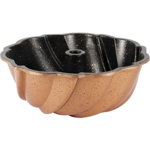 Serenk Fun Cooking Rüzgar Gülü Alüminyum Döküm Granit Kaplama Kek Kalıbı 24 cm Sarı