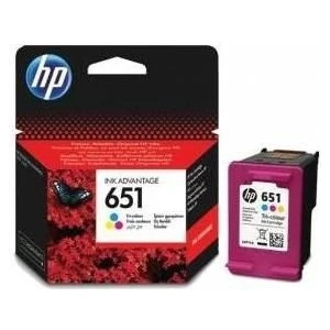 HPZR Hp 651 C2P11A Renkli Orjinal Kartuş