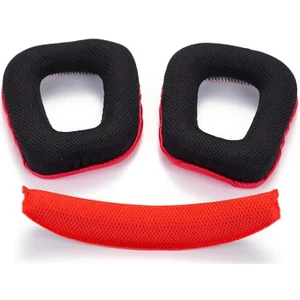 Logitech G35 G930 G430 F450 Kafa Bandı ve Kulaklık Pedi Set Kulaklık Pedi Süngeri Headband