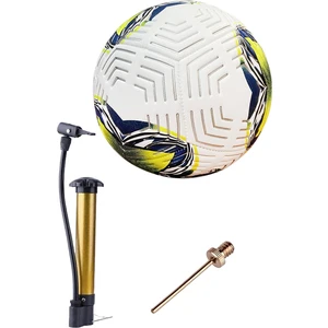 Spor Profesyonel Futbol Topu Top Pompası ve Top Iğnesi 5 Numara Makine Dikişli Top